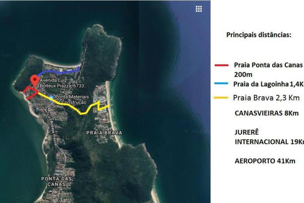 Apto 2 Pessoas Ponta Das Canas 200M Da Praia Apartment Florianópolis Екстериор снимка